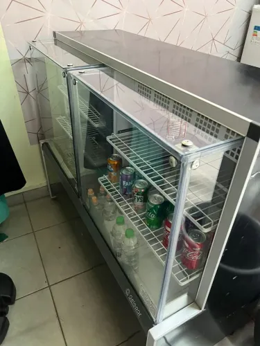 Balcão quente e frio gelopar apenas 3 meses de uso