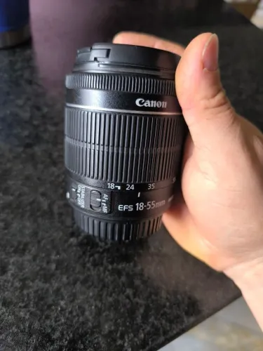 lente Canon 18 -55mm