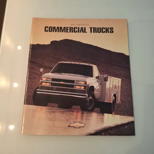 Catálogo americano da linha comercial Chevrolet 1995