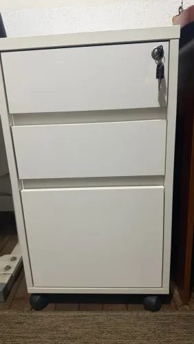Arquivo 3 gavetas reforçado - ótimo estado