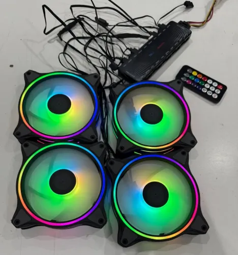 Kit 4 fam ARGB cooler Master
