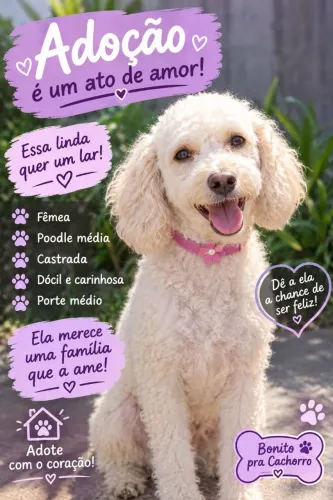 Doação poodle