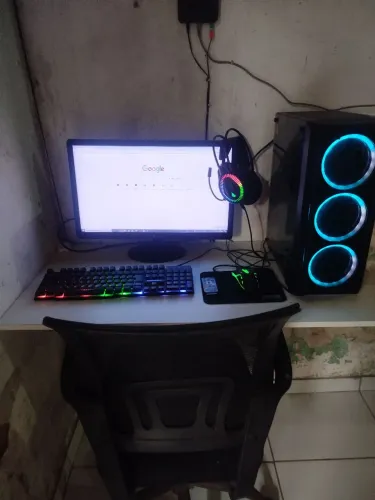 PC Gamer Completo Ryzen 7 5700G + Monitor 21,5" | 16GB RAM | SSD 512GB | 3 Meses de Uso