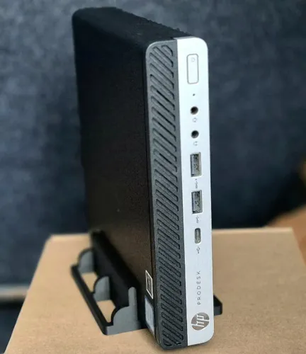 Minidesk Hp Elitedesk Core i3 8ª Ger - Oferta!