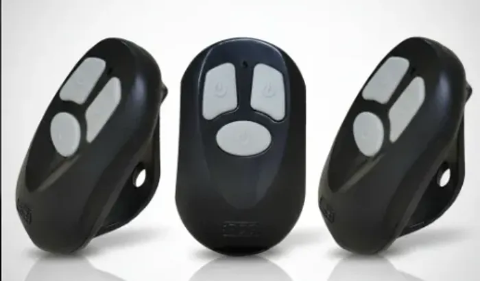 Controles, Para Portão Automático-RCG-433,92MHz Preto 3 Botões