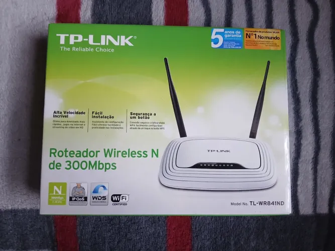 Roteador Wireless N300 MBPS TP-LINK
