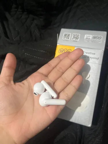 fone qcy somente os fones