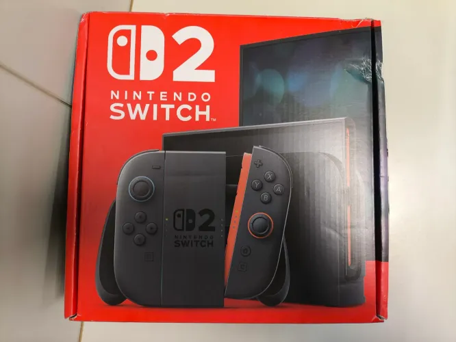 Nintendo Switch 2 (Novo com Nota Fiscal)