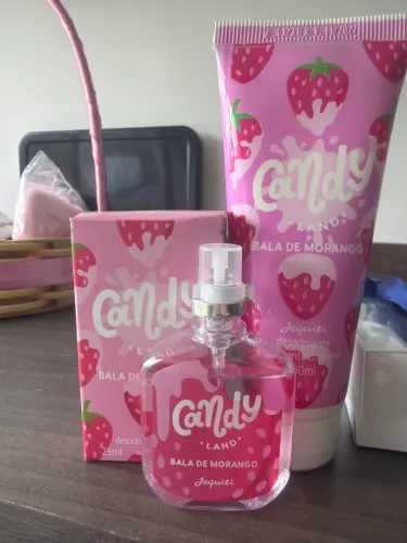 Kit bala de morango Jequiti