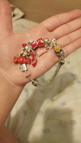 Pulseira Pandora +11 berloques
