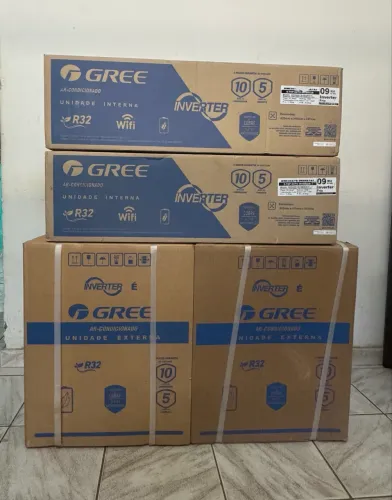 Ar condicionado Gree 9BTUs Inverter wifi lacrado