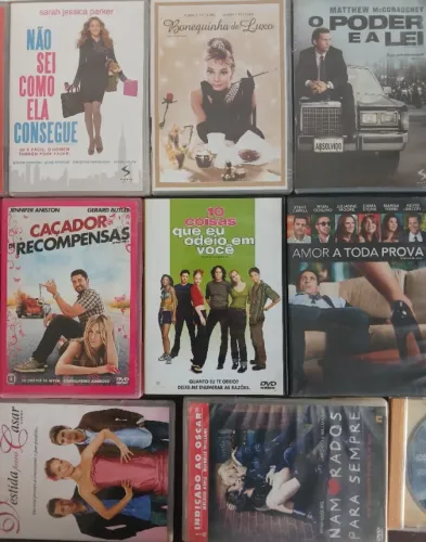 LOTE - DVD Filmes e Série
