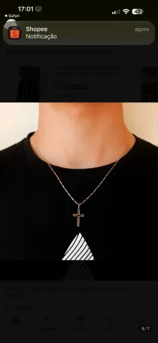Cordão de ouro 18 k