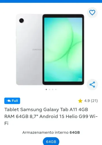 GALAXY TAB A11 -