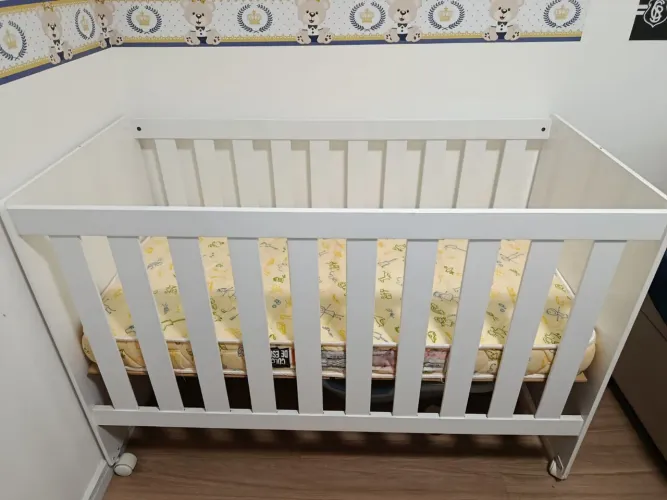 Berço americano branco