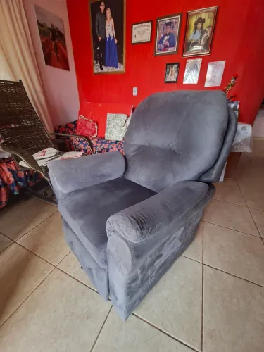 Poltrona do "vovô" ultra confortável