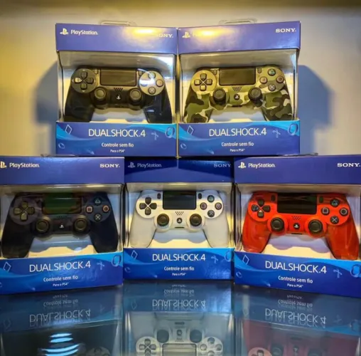 Controle Ps4 Compatível PC TV Smart Game Pass