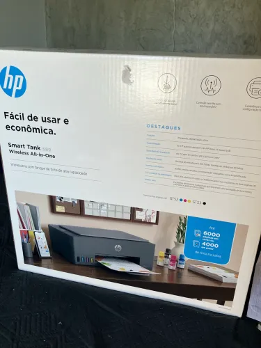Impressora [CAIXA FECHADA] HP Tank 589 Colorida Wi-Fi