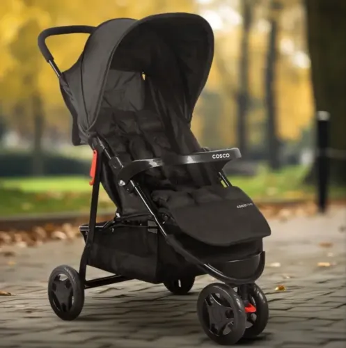 Carrinho de Bebê Cosco Kids Toffy 3 Rodas