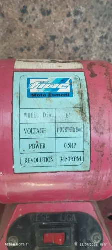 Esmeril de bancada usada bivolt 