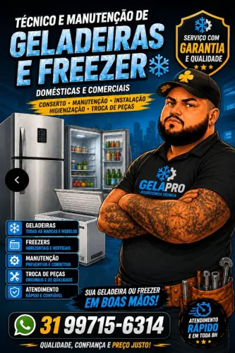 Conserto de geladeira