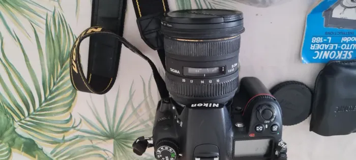 NIKON D7000 com lente SIGMA 10-20mm