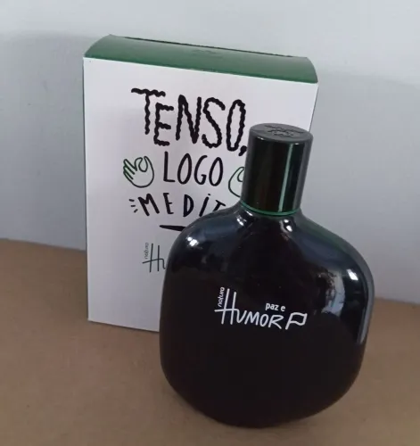 Perfume masculino paz e humor