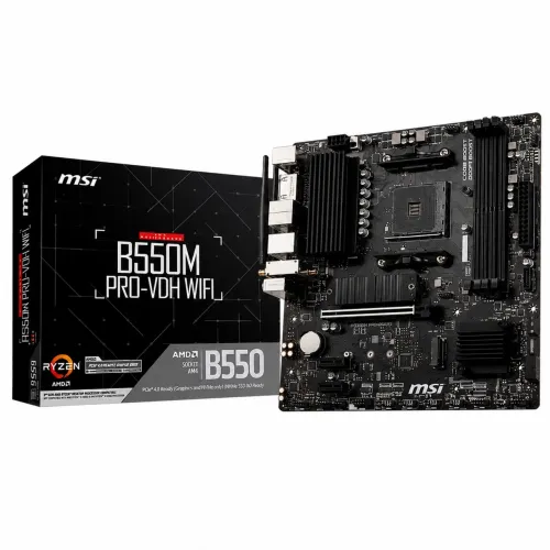 Placa Mãe MSI B550M Pro Vdh Wifi