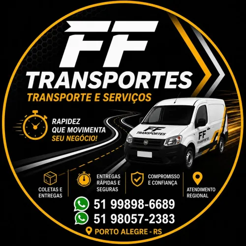 Fiorino furgão para fretes, entregas e coletas