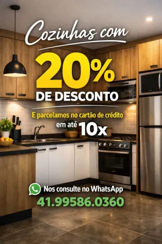 Cozinha planejada Curitiba e região