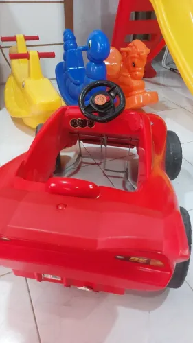 KIT Parquinho infantil + Carro do relâmpago McQuenn