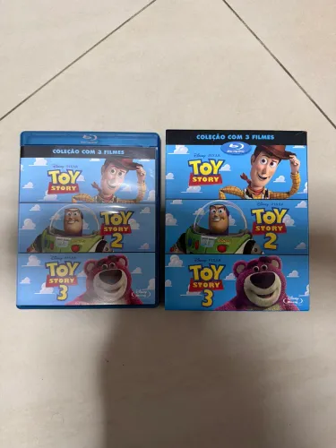Blu Ray Toy Story 1, 2 e 3 (collection)