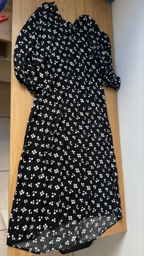 Vestido longo preto
