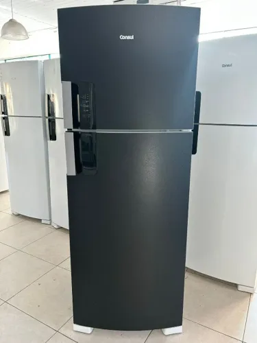 REFRIGERADOR CONSUL 450L PLOTADA DE PRETA 220V - ÚLTIMA UNIDADE