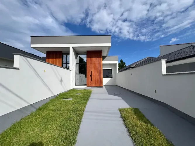 Térrea c/ 2 quartos, 1 suite, 2 vg, 65m em Potecas - São José - SC