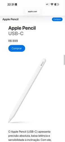 Apple pencil usc-b original 