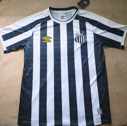 Camisa Santos FC Listrada 2021 Umbro - Tamanho G
