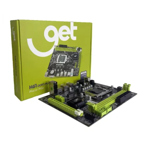 Placa Mãe H61 1155 Get