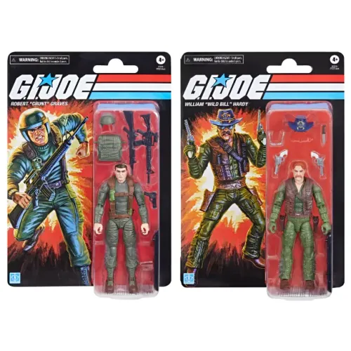 Wild Bill e Grunt Gi Joe Classified Hasbro (Reservado)
