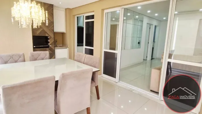 Apartamento com 3 dormitórios para alugar, 114 m² por R$ 6.000/mês - Alto Ipiranga - Mogi
