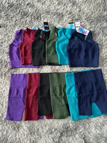 Conjunto canelado (short + top)