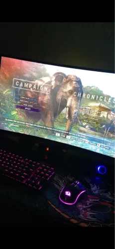 Pc gamer + monitor 244hz + kit redragon