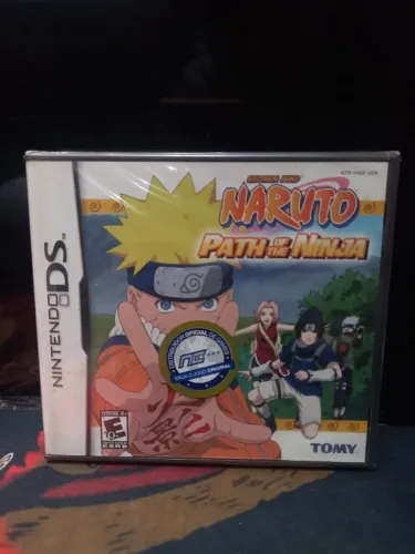 JOGO NARUTO PATH OF THENINJA NINTENDO DS ORIGINAL LACRADO 