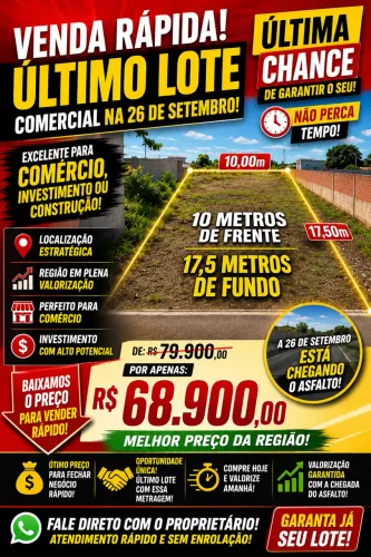 Lote 26 de setembro comercial