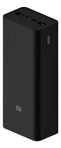Carregador portátil Xiaomi PowerBank 30.000mAh com portas USB