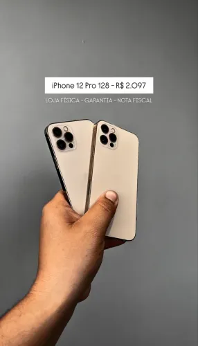 iPhone 12 Pro - Loja Física - Nota fiscal