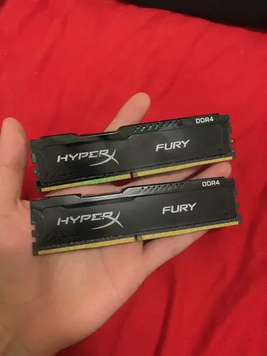 Memória RAM HyperX Fury DDR4 16GB (2x8GB) 2666MHz