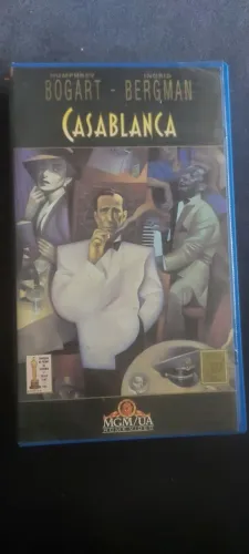 CASABLANCA - vhs legendado, comemorativa 50 anos