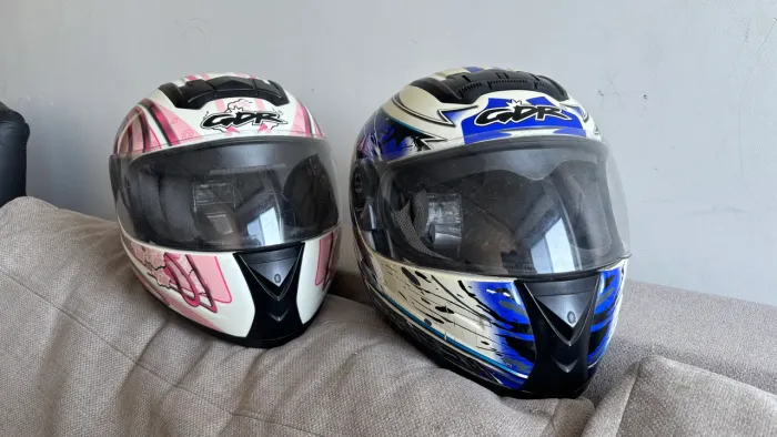 2 Capacetes GDR FF 821 BlackBlade