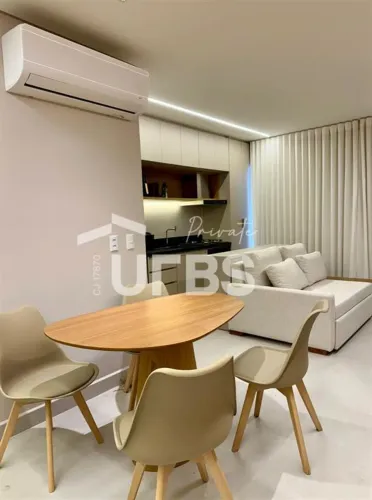 Apartamento Mobiliado | 56m² | 1suite |1 vaga de garagem